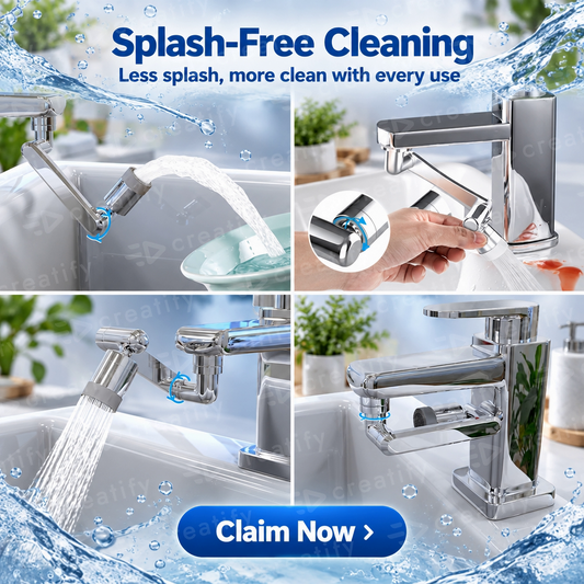 FlowFlex 1080° Rotating Faucet Sprayer