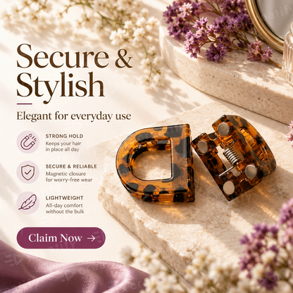 Magnetic Hair Clips for Women