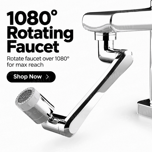 FlowFlex 1080° Rotating Faucet Sprayer